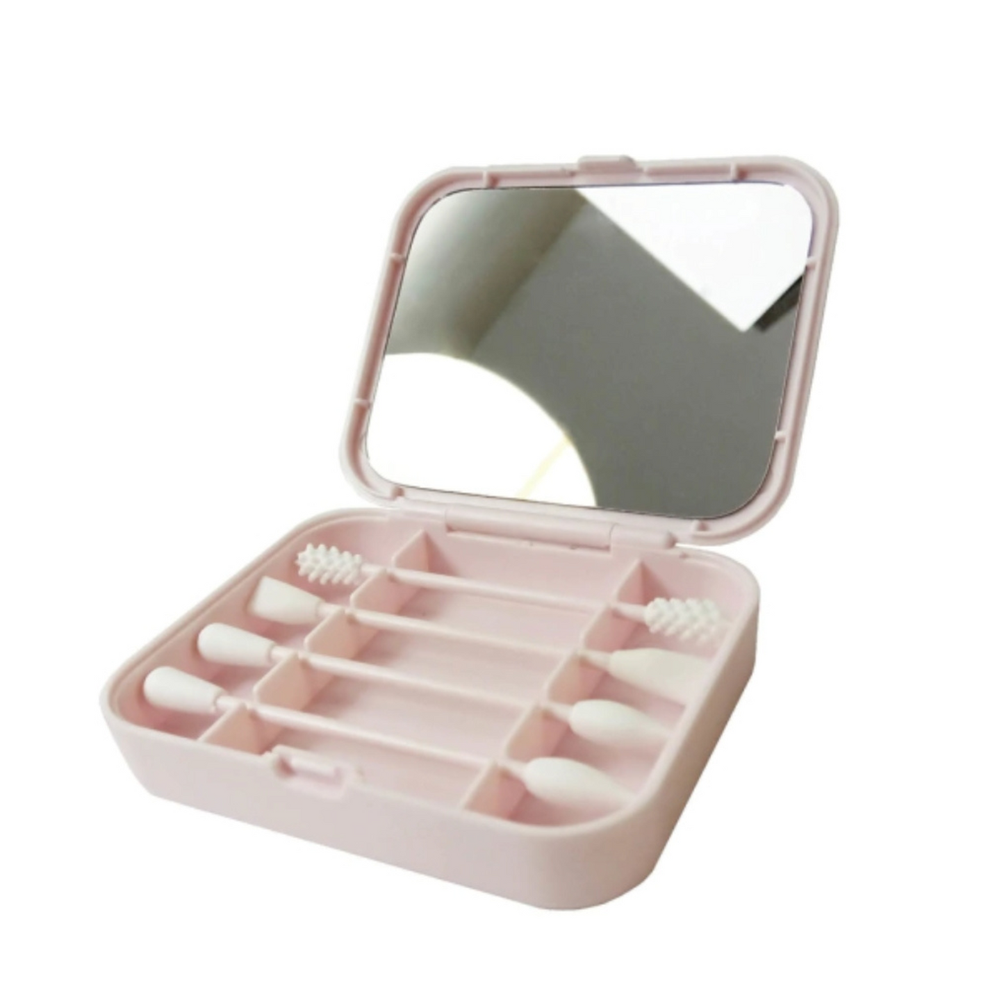 Hisopos de Silicona reutilzables con espejo Coony