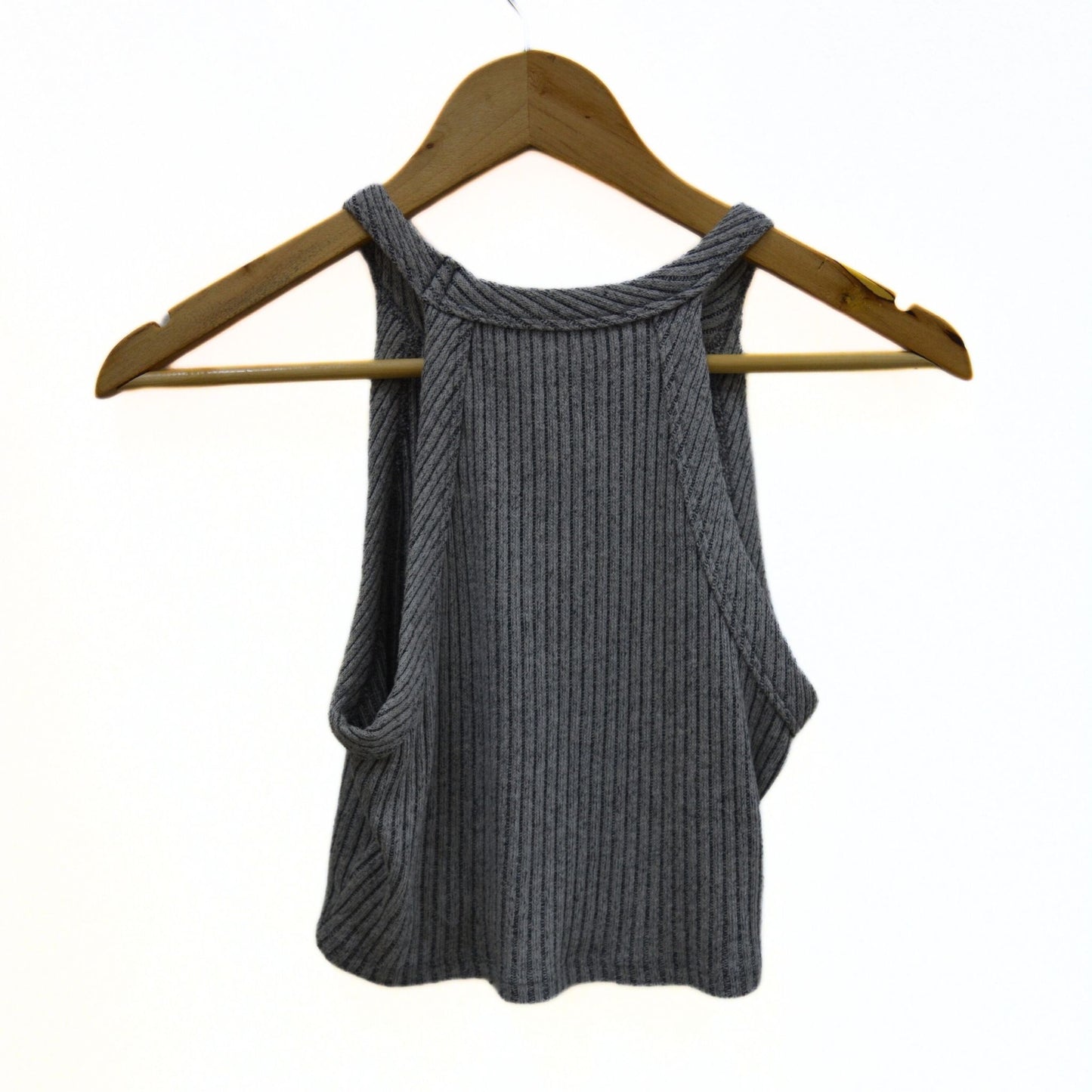 Crop top gris